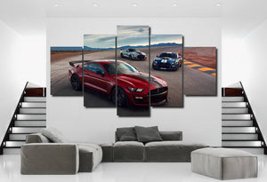 Ford Mustang Shelby Cobra Canvas FREE Shipping Worldwide!! - Sports Car Enthusiasts