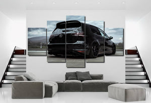 Golf MK7 GTI Canvas 3/5pcs FREE Shipping Worldwide!! - Sports Car Enthusiasts