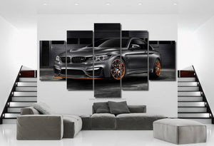 BMW M4 GTS Canvas 3/5pcs FREE Shipping Worldwide!! - Sports Car Enthusiasts