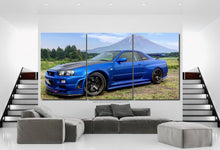 Load image into Gallery viewer, GT-R R34 Canvas FREE Shipping Worldwide!! - Sports Car Enthusiasts