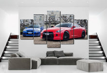 Charger l&#39;image dans la galerie, Nissan GT-R Canvas 3/5pcs FREE Shipping Worldwide!! - Sports Car Enthusiasts