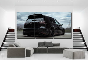 Golf MK7 GTI Canvas 3/5pcs FREE Shipping Worldwide!! - Sports Car Enthusiasts