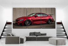 Charger l&#39;image dans la galerie, BMW M4 Canvas FREE Shipping Worldwide!! - Sports Car Enthusiasts