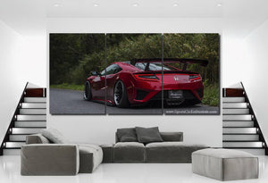 NSX Canvas 3/5pcs FREE Shipping Worldwide!! - Sports Car Enthusiasts