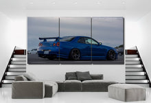 Charger l&#39;image dans la galerie, GT-R R34 Canvas 3/5pcs FREE Shipping Worldwide!! - Sports Car Enthusiasts