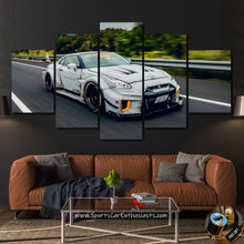 Laden Sie das Bild in den Galerie-Viewer, Nissan GT-R R35 Liberty Walk Canvas FREE Shipping Worldwide!! - Sports Car Enthusiasts