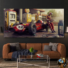 Laden Sie das Bild in den Galerie-Viewer, Formula Vintage Canvas FREE Shipping Worldwide!! - Sports Car Enthusiasts