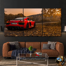 Load image into Gallery viewer, Audi R8 V10 Plus Canvas FREE Shipping Worldwide!! - Sports Car Enthusiasts