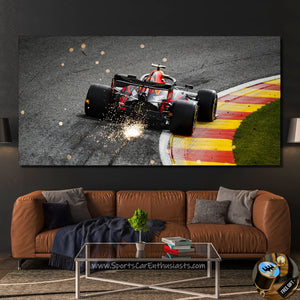 Formula F1 Canvas FREE Shipping Worldwide!! - Sports Car Enthusiasts