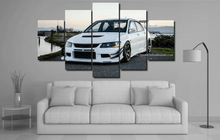 Load image into Gallery viewer, Mitsubishi Evo Canvas 3/5pcs FREE Shipping Worldwide!! - Sports Car Enthusiasts