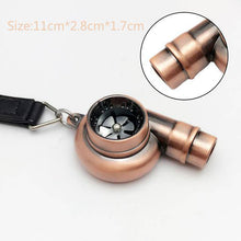 Charger l&#39;image dans la galerie, Real Whistle Sound Turbo Keychain FREE Shipping Worldwide!! - Sports Car Enthusiasts