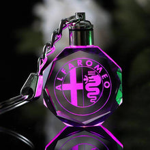 Charger l&#39;image dans la galerie, Laser Engraved Crystal Keyring FREE Shipping Worldwide!! - Sports Car Enthusiasts