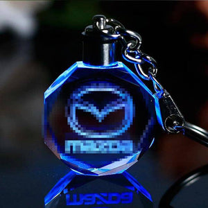 Laser Engraved Crystal Keyring FREE Shipping Worldwide!! - Sports Car Enthusiasts