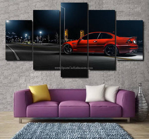 BMW M3 Canvas 3/5pcs FREE Shipping Worldwide!! - Sports Car Enthusiasts