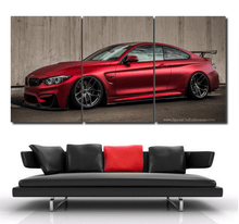 Charger l&#39;image dans la galerie, BMW M4 Canvas FREE Shipping Worldwide!! - Sports Car Enthusiasts