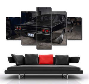 Dodge Charger Canvas 3/5pcs FREE Shipping Worldwide!! - Sports Car Enthusiasts