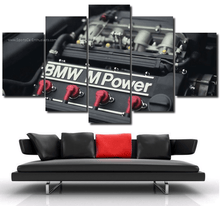 Charger l&#39;image dans la galerie, BMW E30 M3 Engine Canvas 3/5pcs FREE Shipping Worldwide!! - Sports Car Enthusiasts