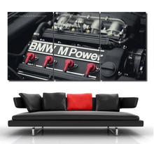 Charger l&#39;image dans la galerie, BMW E30 M3 Engine Canvas 3/5pcs FREE Shipping Worldwide!! - Sports Car Enthusiasts