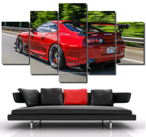 Toyota Supra Canvas FREE Shipping Worldwide!! - Sports Car Enthusiasts