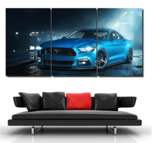Laden Sie das Bild in den Galerie-Viewer, Ford Mustang Canvas 3/5pcs FREE Shipping Worldwide!! - Sports Car Enthusiasts