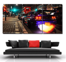 Load image into Gallery viewer, Nissan GT-R R33 Canvas 3/5pcs FREE Shipping Worldwide!! - Sports Car Enthusiasts