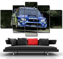 Load image into Gallery viewer, Subaru WRC Canvas 3/5pcs FREE Shipping Worldwide!! - Sports Car Enthusiasts