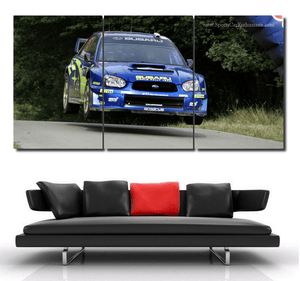Subaru WRC Canvas 3/5pcs FREE Shipping Worldwide!! - Sports Car Enthusiasts