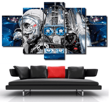 Laden Sie das Bild in den Galerie-Viewer, Toyota Supra 2JZ Engine Canvas 3/5pcs FREE Shipping Worldwide!! - Sports Car Enthusiasts