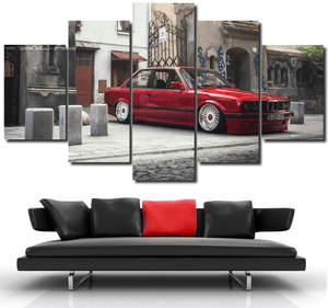 BMW E30 Canvas 3/5pcs FREE Shipping Worldwide!! - Sports Car Enthusiasts
