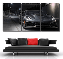 Laden Sie das Bild in den Galerie-Viewer, Chevrolet Corvette Canvas 3/5pcs FREE Shipping Worldwide!! - Sports Car Enthusiasts
