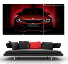 Load image into Gallery viewer, BMW M4 Canvas 3/5pcs FREE Shipping Worldwide!! - Sports Car Enthusiasts