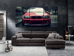 BMW E46 Canvas 3/5pcs FREE Shipping Worldwide!! - Sports Car Enthusiasts
