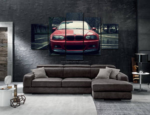 BMW E46 Canvas 3/5pcs FREE Shipping Worldwide!! - Sports Car Enthusiasts