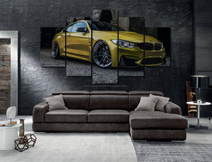 BMW M4 Canvas FREE Shipping Worldwide!! - Sports Car Enthusiasts