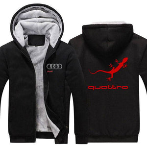 Audi Quattro Top Quality Hoodie FREE Shipping Worldwide!! - Sports Car Enthusiasts