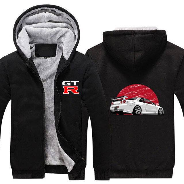Nissan GT-R R34 Skyline Top Quality Hoodie FREE Shipping Worldwide!! - Sports Car Enthusiasts