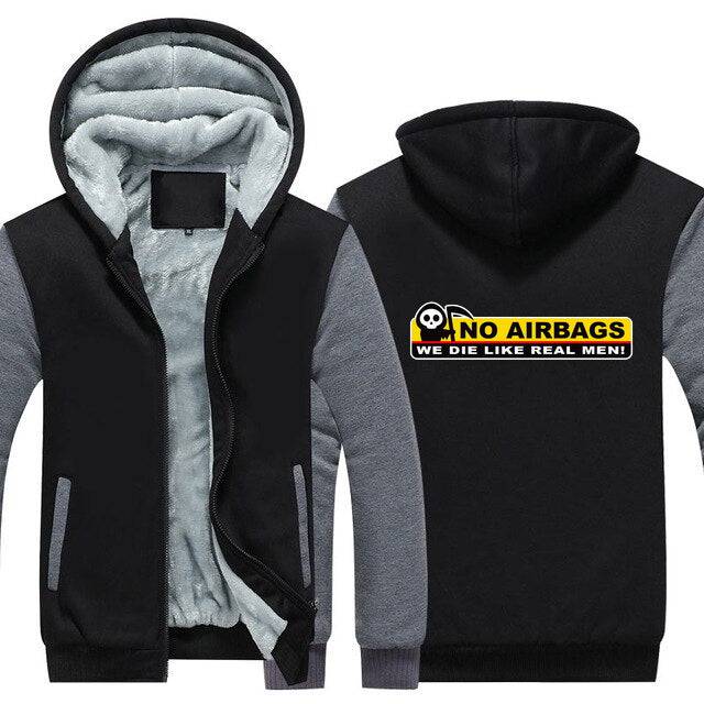 No Airbags Top Quality Hoodie FREE Shipping Worldwide!! - Sports Car Enthusiasts