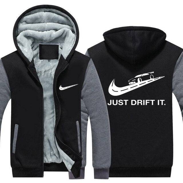 Just Drift It Top Quality Hoodie FREE Shipping Worldwide!! - Sports Car Enthusiasts