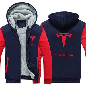 Tesla Top Quality Hoodie FREE Shipping Worldwide!! - Sports Car Enthusiasts