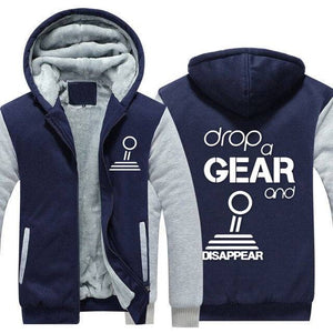 Drop a gear and disappear Top Quality Hoodie FREE Shipping Worldwide!! - Sports Car Enthusiasts