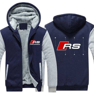 Audi RS Top Quality Hoodie FREE Shipping Worldwide!! - Sports Car Enthusiasts