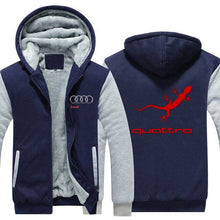 Laden Sie das Bild in den Galerie-Viewer, Audi Quattro Top Quality Hoodie FREE Shipping Worldwide!! - Sports Car Enthusiasts