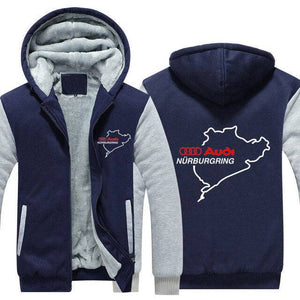 Audi Nurburgring Top Quality Hoodie FREE Shipping Worldwide!! - Sports Car Enthusiasts