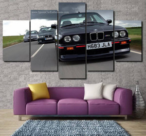BMW M3 Canvas 3/5pcs FREE Shipping Worldwide!! - Sports Car Enthusiasts