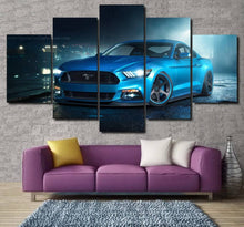 Laden Sie das Bild in den Galerie-Viewer, Ford Mustang Canvas 3/5pcs FREE Shipping Worldwide!! - Sports Car Enthusiasts