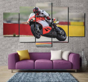 Ducati 1299 Superleggera Canvas 3/5pcs FREE Shipping Worldwide!! - Sports Car Enthusiasts