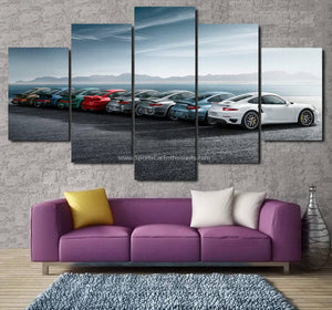 Porsche Evolution Canvas FREE Shipping Worldwide!! - Sports Car Enthusiasts