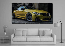 Charger l&#39;image dans la galerie, BMW M4 Canvas FREE Shipping Worldwide!! - Sports Car Enthusiasts