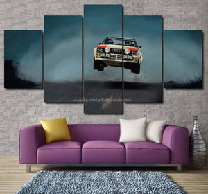 Audi Quattro Canvas FREE Shipping Worldwide!! - Sports Car Enthusiasts