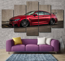 Charger l&#39;image dans la galerie, BMW M4 Canvas FREE Shipping Worldwide!! - Sports Car Enthusiasts